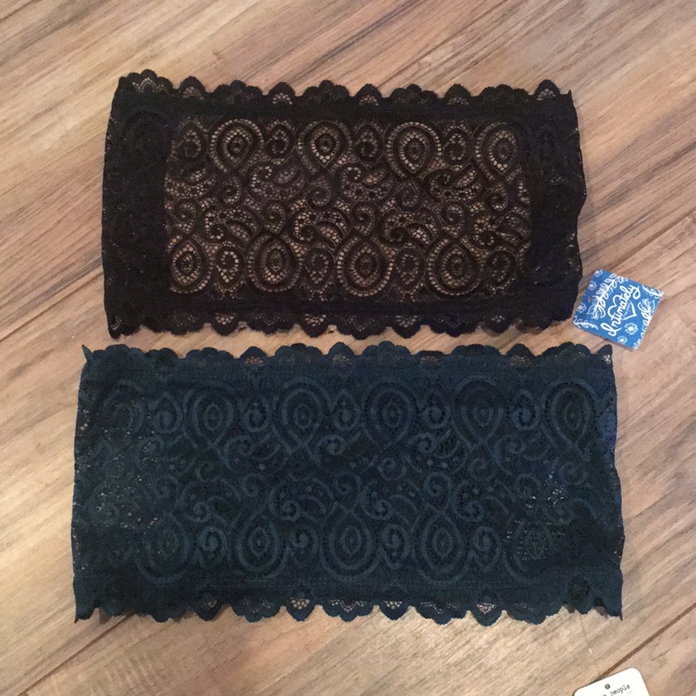 Free People Bundle of 2 Intimately bandeaus